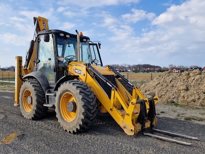 Załadunek gruzu koparką - TerraForms